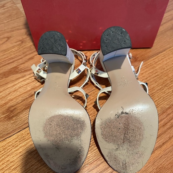 Valentino Rock Stud Block Sandal - Picture 6 of 7